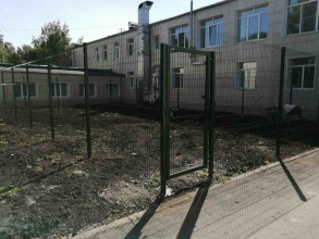 3D заборы для школы 15 метров фото в Воровском
