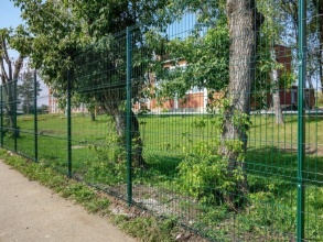 3D заборы для школы 90 метров фото в Воровском